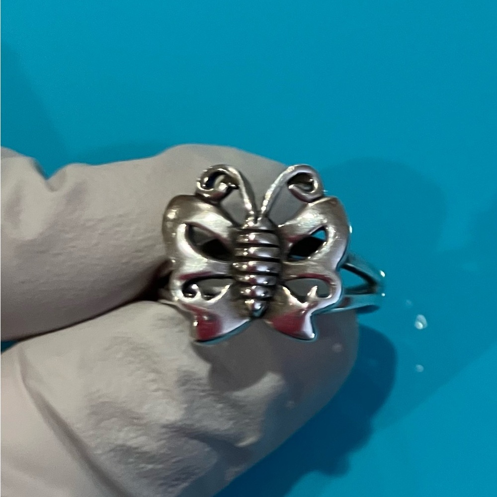 Sterling Butterfly Ring